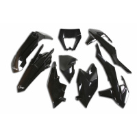 Plastic Kit black for Ktm EXC 125/XC W125 - EXC 150/XC W150 / XC W150TPI - EXC 250/XC W250 - EXC-F 250/XCF W250 - EXC 300/XC....