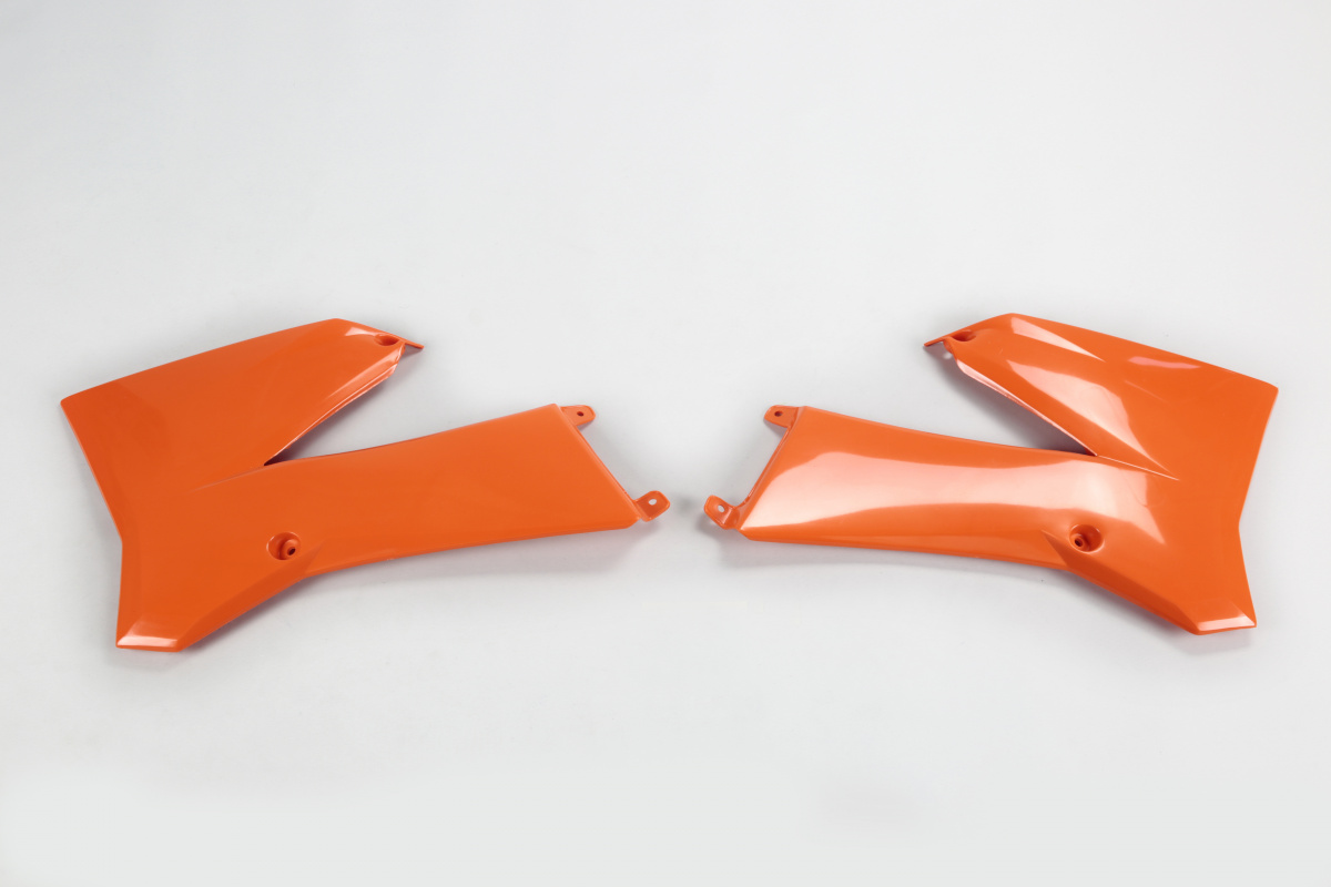 Radiator covers - orange 127 - Ktm - REPLICA PLASTICS - KT03088-127 - UFO Plast