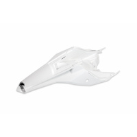 Rear fender - white 047 - Ktm - REPLICA PLASTICS - KT04072-047 - UFO Plast