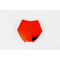 Front Number Plate neon orange for Ktm SX 85 (2013-17) - REPLICA PLASTICS - KT04041-FFLU - Ufo Plast