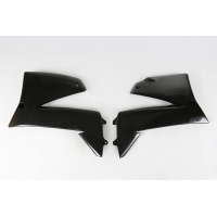 Radiator covers - black - Ktm - REPLICA PLASTICS - KT03013-001 - UFO Plast