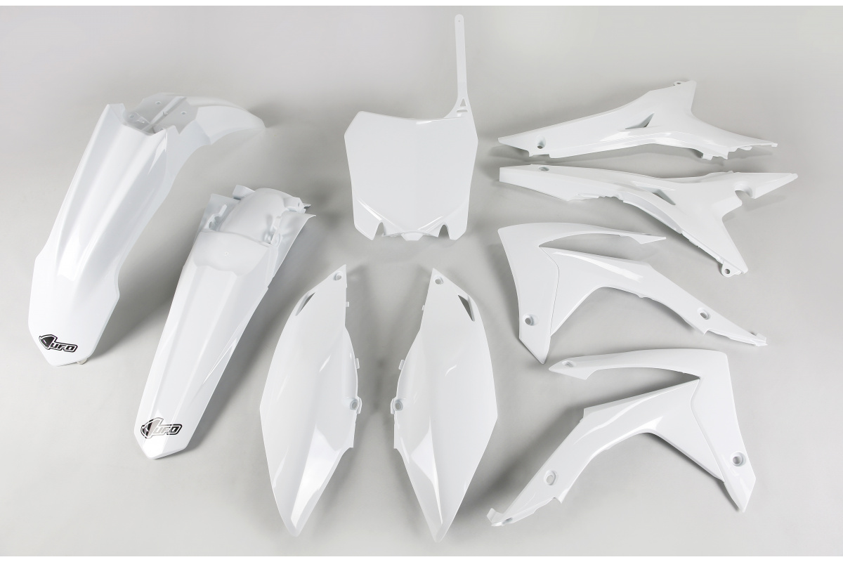 Plastic kit USA Honda - white 041 - REPLICA PLASTICS - HOKIT122-041 - UFO Plast