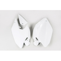 Side panels - white 041 - Honda - REPLICA PLASTICS - HO03647-041 - UFO Plast