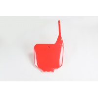 Front Number Plate red for Honda CR 500 (2000-01) - REPLICA PLASTICS - HO02674-070 - Ufo Plast