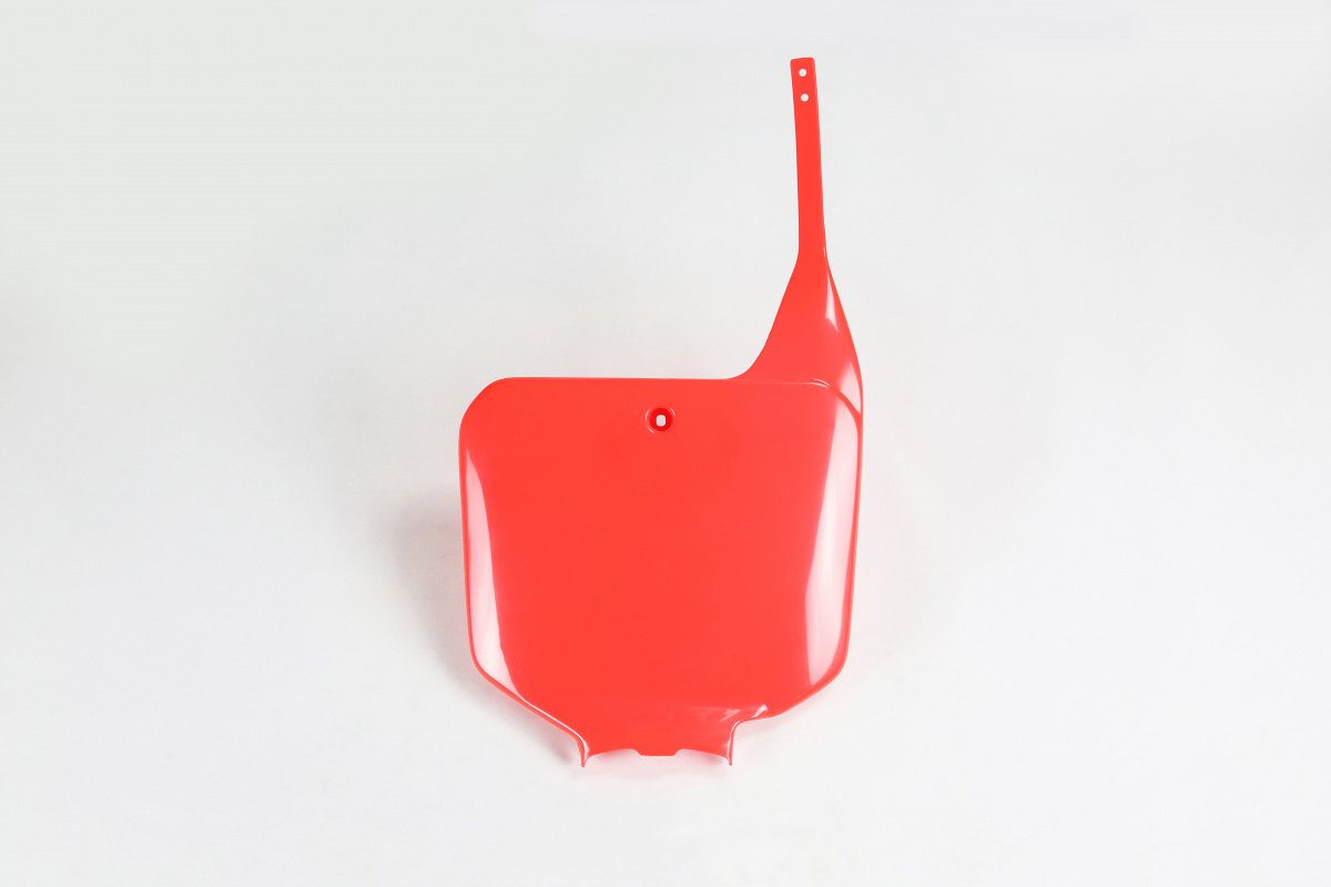 Front Number Plate red for Honda CR 500 (2000-01) - REPLICA PLASTICS - HO02674-070 - Ufo Plast