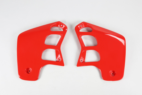 Radiator covers - red 061 - Honda - REPLICA PLASTICS - HO02610-061 - UFO Plast