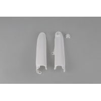 Fork slider protectors - white 041 - Husqvarna - REPLICA PLASTICS - HU03346-041 - UFO Plast