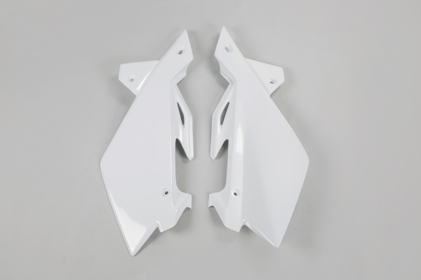 Side Panels white for Husqvarna CR 125 - CR 250 - WR 125 - WR 250 - WR 300 - TC 250 - TE 250 - TC 310 - TE 310 - REPLICA PLAS...