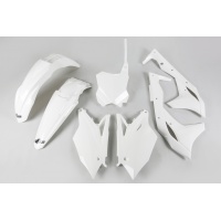 Plastic kit Kawasaki - white 047 - REPLICA PLASTICS - KAKIT224-047 - UFO Plast