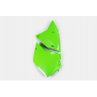 Side panels / Left side - green - Kawasaki - REPLICA PLASTICS - KA03746-026 - UFO Plast