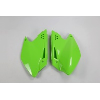 Side panels - green - Kawasaki - REPLICA PLASTICS - KA03768-026 - UFO Plast