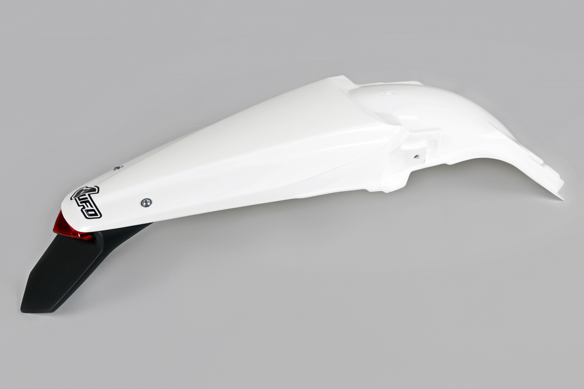 Rear Fender white for Kawasaki KXF 250 (2009-12) - KXF 450 (2009-11) - REPLICA PLASTICS - KA04704-047 - Ufo Plast