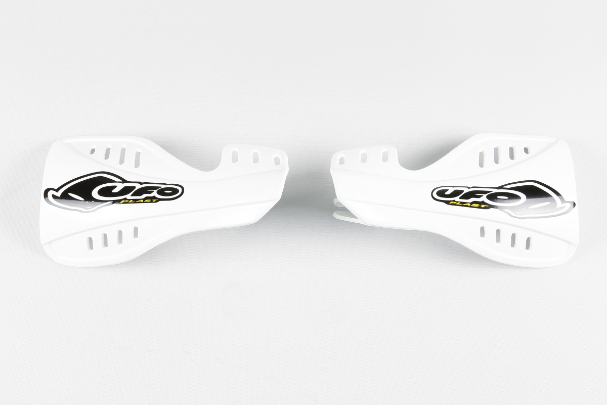 Mixed spare parts / Handguards - white 041 - Suzuki - REPLICA PLASTICS - SU03913-041 - UFO Plast