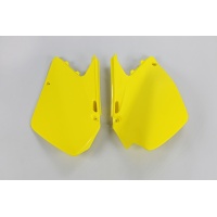 Side Panels yellow for Suzuki RM 125 (2006-25) - RM 250 (2006-25) - REPLICA PLASTICS - SU04900-102 - Ufo Plast