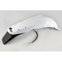 Rear fender / Enduro - white 041 - Suzuki - REPLICA PLASTICS - SU03993-041 - UFO Plast