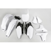 Plastic Kit white for Yamaha YZF 450 (2011-13) - REPLICA PLASTICS - YAKIT311-046 - Ufo Plast