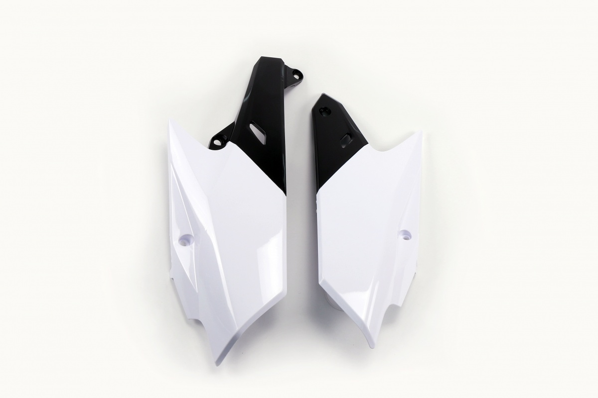 Side panels - white 046 - Yamaha - REPLICA PLASTICS - YA04839-046 - UFO Plast