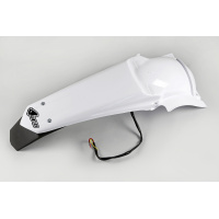 Rear fender / Enduro LED - white 046 - Yamaha - REPLICA PLASTICS - YA03889-046 - UFO Plast