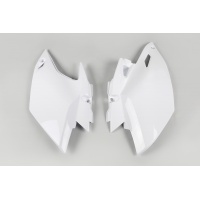 Side panels - white 046 - Yamaha - REPLICA PLASTICS - YA04830-046 - UFO Plast