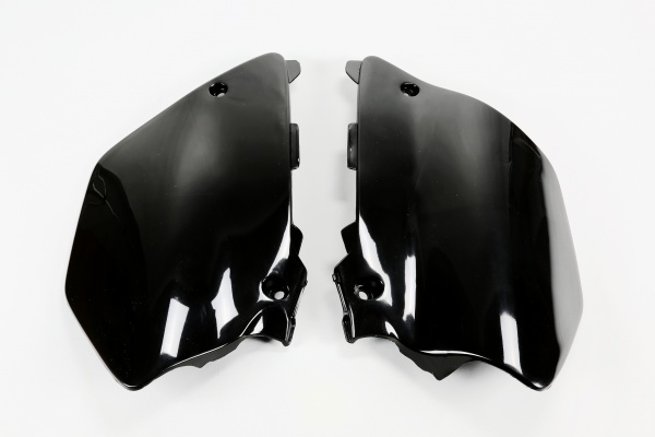 Side panels / No USA - black - Yamaha - REPLICA PLASTICS - YA03878-001 - UFO Plast