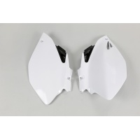 Side Panels white for Yamaha YZF 250 (2006-09) - YZF 450 (2006-09) - REPLICA PLASTICS - YA03883-046 - Ufo Plast