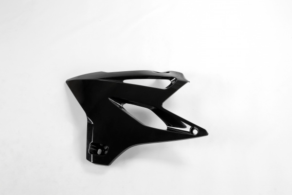 Radiator covers - black - Yamaha - REPLICA PLASTICS - YA04847-001 - UFO Plast