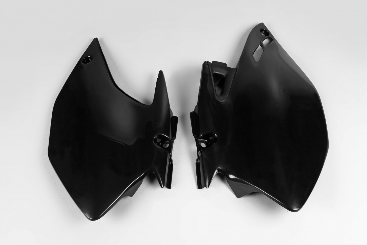 Side panels - black - Yamaha - REPLICA PLASTICS - YA03887-001 - UFO Plast