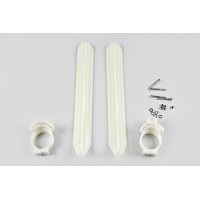 Motocross WP fork protectors white - Disc & stem covers - CD01517-280 - UFO Plast