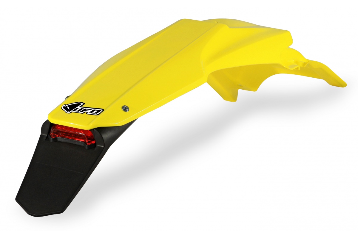 Rear fender / Enduro LED - yellow 102 - Suzuki - REPLICA PLASTICS - SU04922-102 - UFO Plast