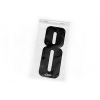 Numbers stickers for front number plate and side panels - Adesivi - AD01902-0018 - UFO Plast