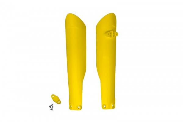 Fork Slider Protectors yellow for Husqvarna TC 250 - TE 250 - TC 310 - TE 310 - TC 125 - TE 125 - FC 250 - FE 250 - TE 300 -....