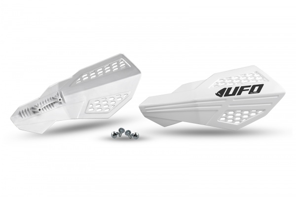 Motocross Honda specific handguards white - REPLICA PLASTICS - HO05613-041 - UFO Plast