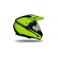 Motocross Enduro helmet Aries black and neon yellow matt - Helmets - HE179 - UFO Plast