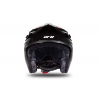 Jet helmet Sheratan black and red glossy - Helmets - HE189 - UFO Plast