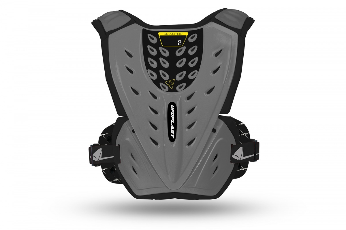 Motocross Reactor Chest Protector for kids grey - Chest protectors - BP03050-E - UFO Plast