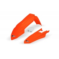 Fenders Kit neon orange compatible Ktm SX 250/XC 250 - SX 125/XC 125 - SX 150 - SX-F 350/XCF 350 - SX-F 450/XCF 450 - SX 300....