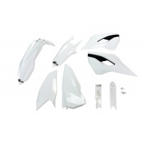 Plastic full kit Husqvarna - white 041 - REPLICA PLASTICS - HUKIT614F-041 - UFO Plast