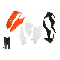 Full plastic kit Ktm - oem 18 - REPLICA PLASTICS - KTKIT518F-999W - UFO Plast