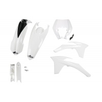 Full plastic kit / with headlight Ktm - white - REPLICA PLASTICS - KTKIT521F-047 - UFO Plast