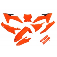 Full Plastic Kit neon orange compatible Ktm SX 250/XC 250 - SX 125/XC 125 - SX-F 350/XCF 350 - SX-F 450/XCF 450 - SX 300/XC ....