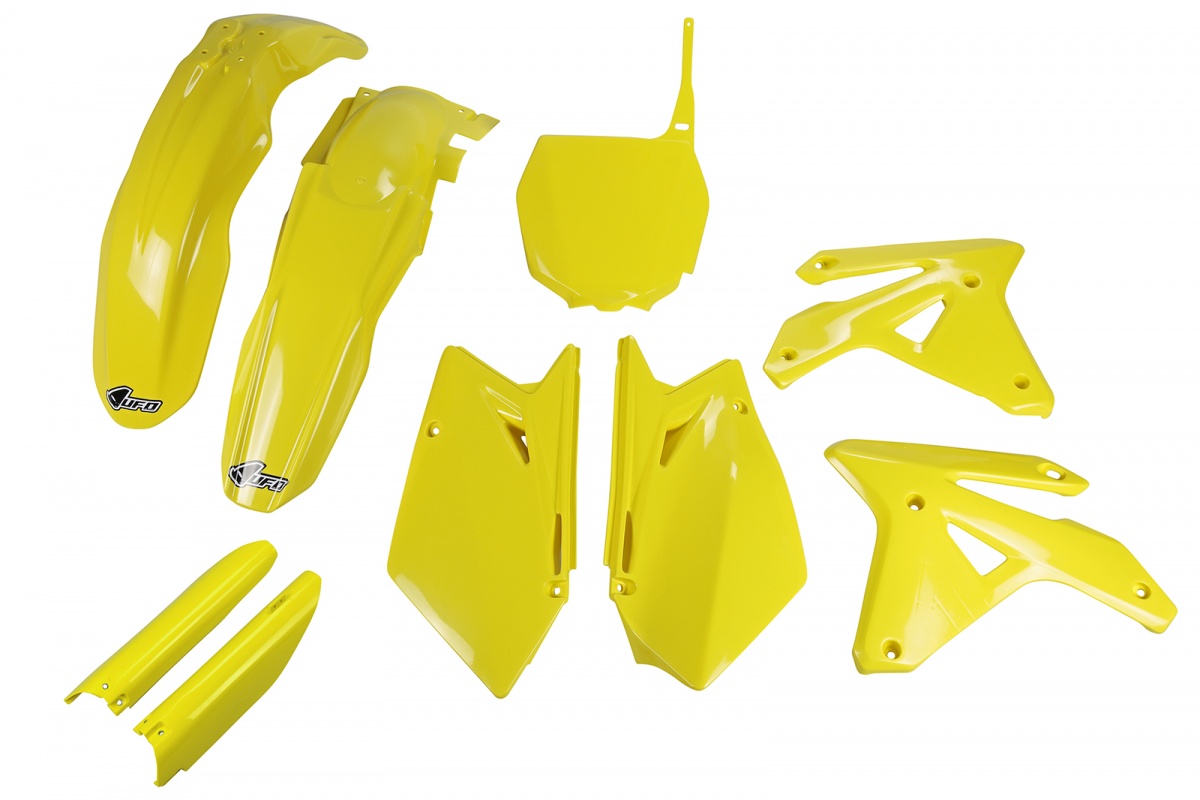 Full plastic kit Suzuki - yellow - REPLICA PLASTICS - SUKIT408F-102 - UFO Plast