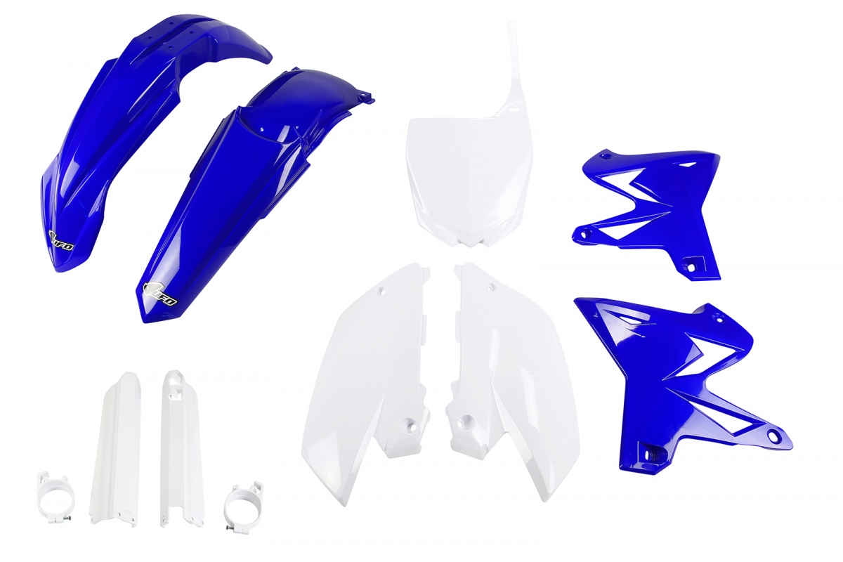 Full Plastic Kit OEM Color for Yamaha YZ 125 (2002-04) - YZ 250 (2002-04) - REPLICA PLASTICS - YAKIT328F-999 - Ufo Plast