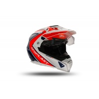 Motocross Aries helmet red and blue - Helmets - HE13500-BC - UFO Plast