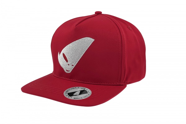 red Cap with white alien logo - Caps - HA13001-B - Ufo Plast