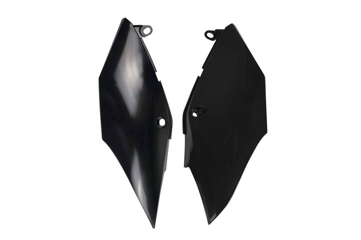 Side panels - black - Honda - REPLICA PLASTICS - HO04693-001 - UFO Plast